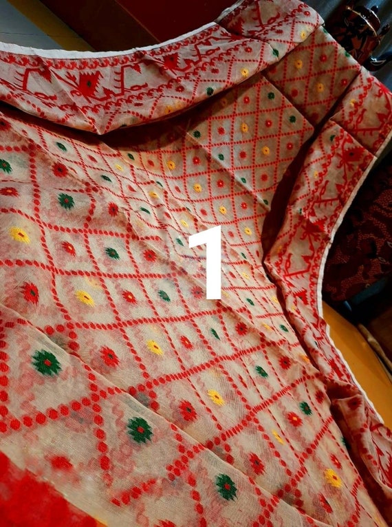Authentic Dhakai Jamdani Saree All Over Work Soft Jamdani Etsy Authentic Dhakai Jamdani Saree All Over Work Soft Jamdani Etsy