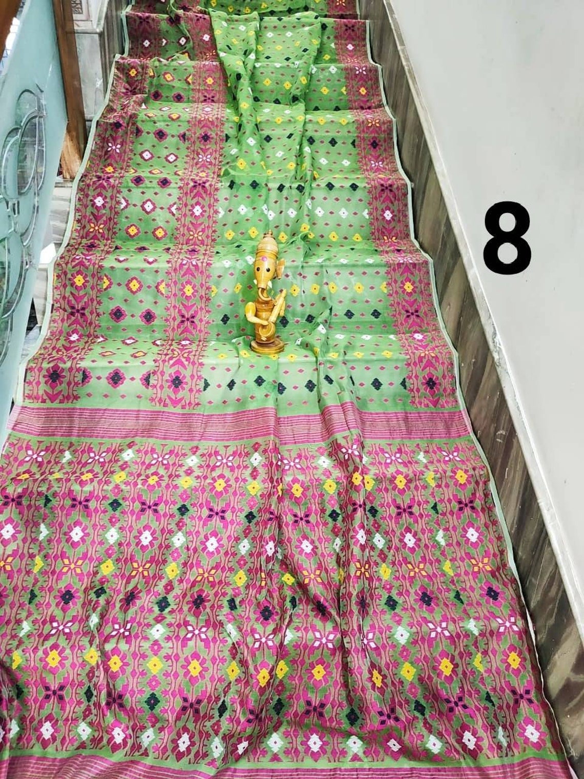 Exclusive Bangladeshi Jamdani Saree With All over Work / Soft | Etsy