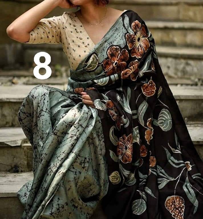 batik wedding sarees