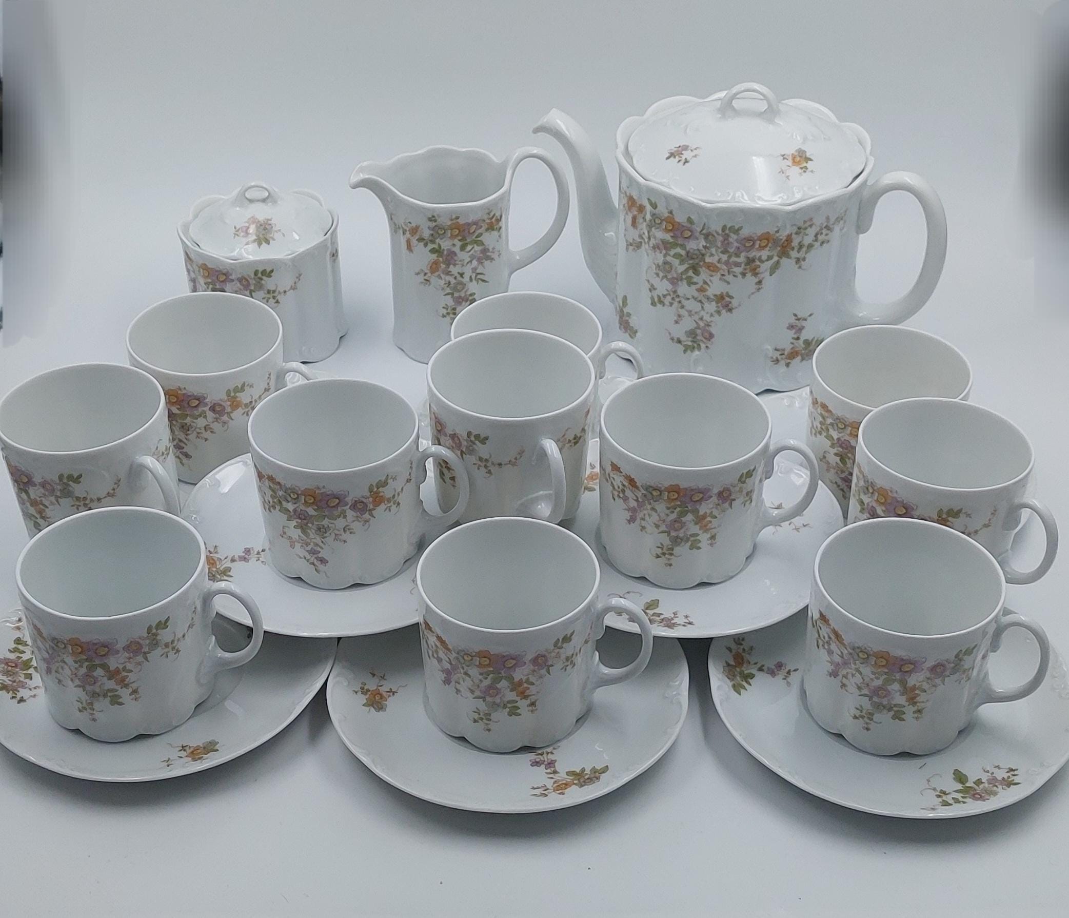 Rosenthal Classic Rose Collection Monbijou Set mit Teekanne