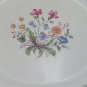 Set of 6 dessert plates and tray VEB R Germany image 4