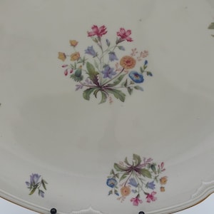 Set of 6 dessert plates and tray VEB R Germany image 5