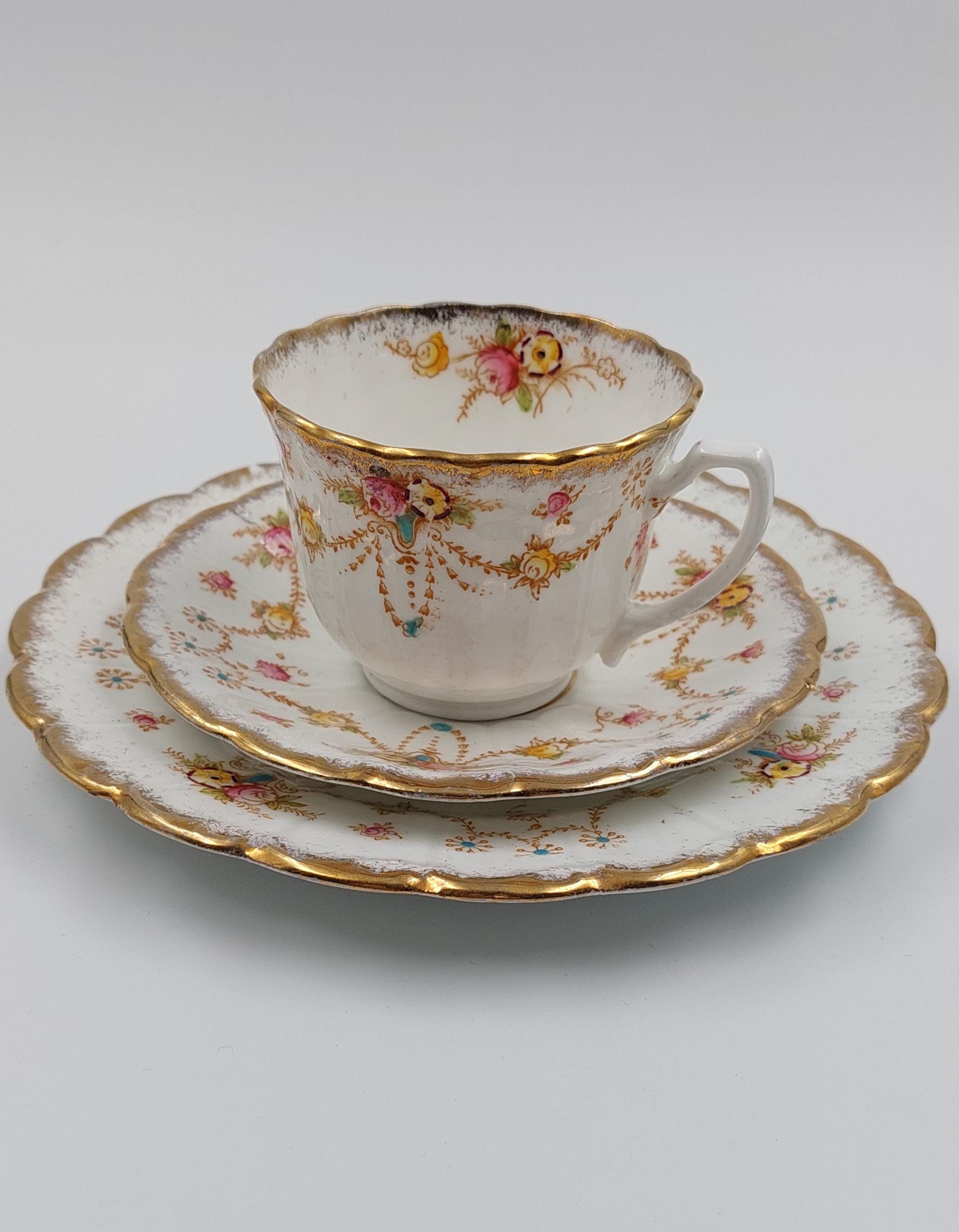 Set Di Piattini Per Tazza Da Caffè In Porcellana Fine Bone China Set Di  Tazze Da, image size:2084x2678