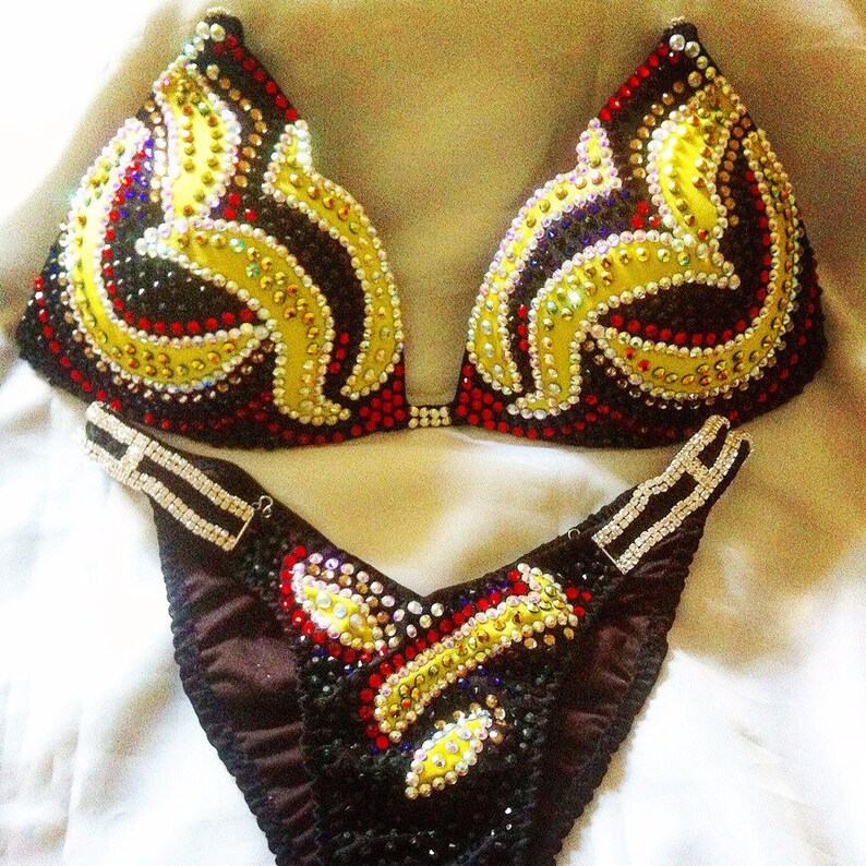 Bikini fitness competition IFBB bikini Npc fitnessbikini Etsy