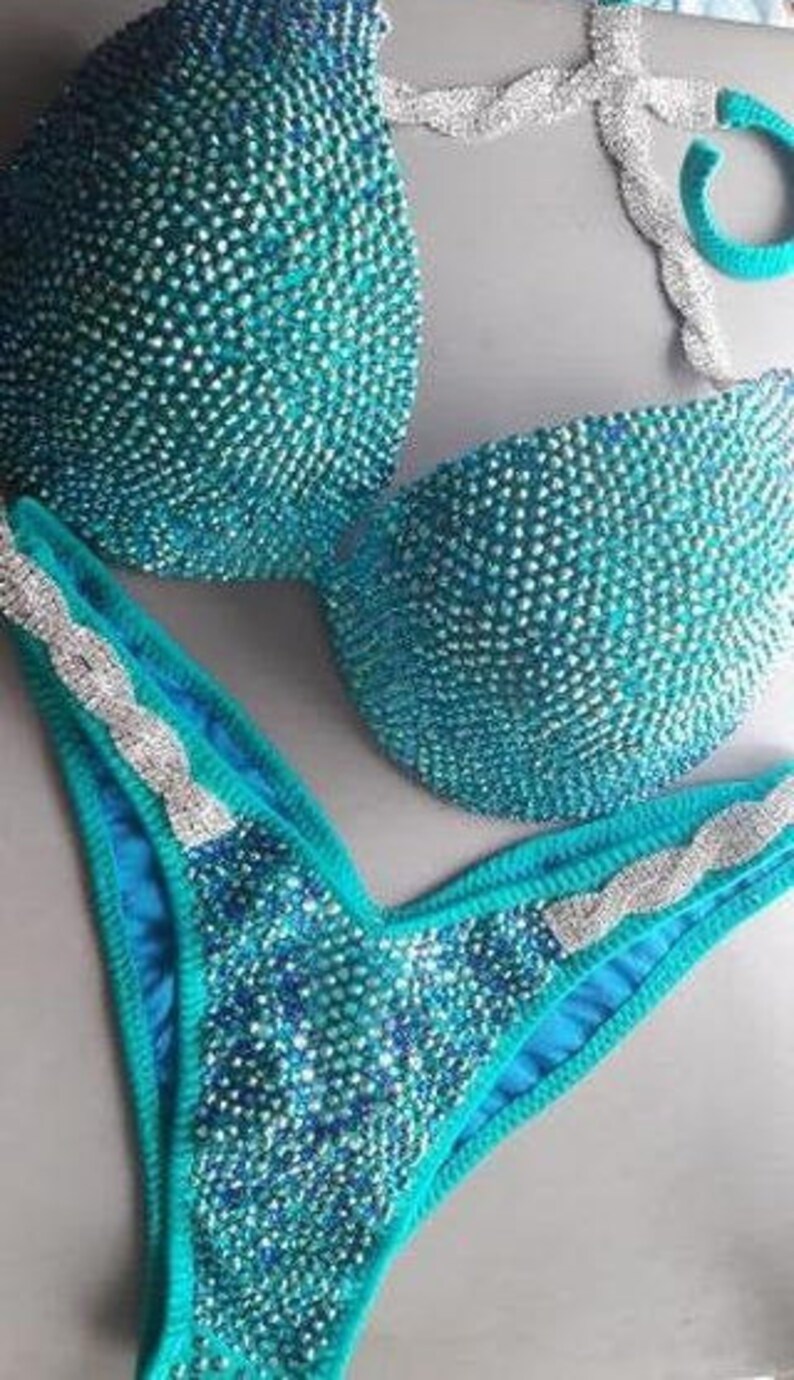 Bikini fitness competition IFBB bikini Npc fitnessbikini Etsy