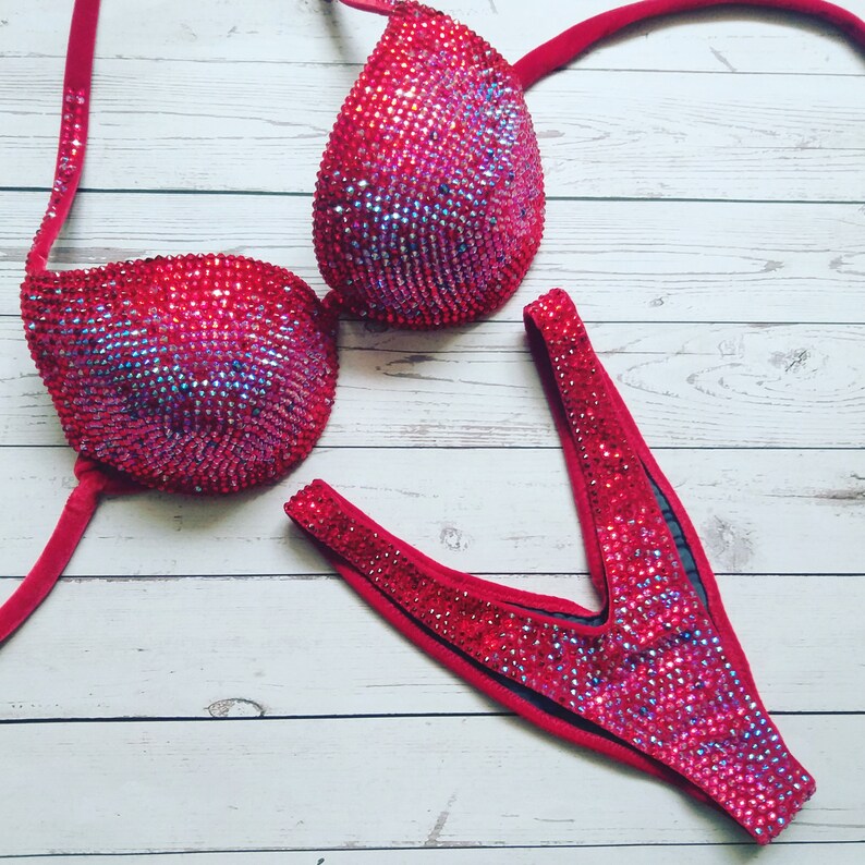 Bikini fitness competition IFBB bikini Npc fitnessbikini Etsy