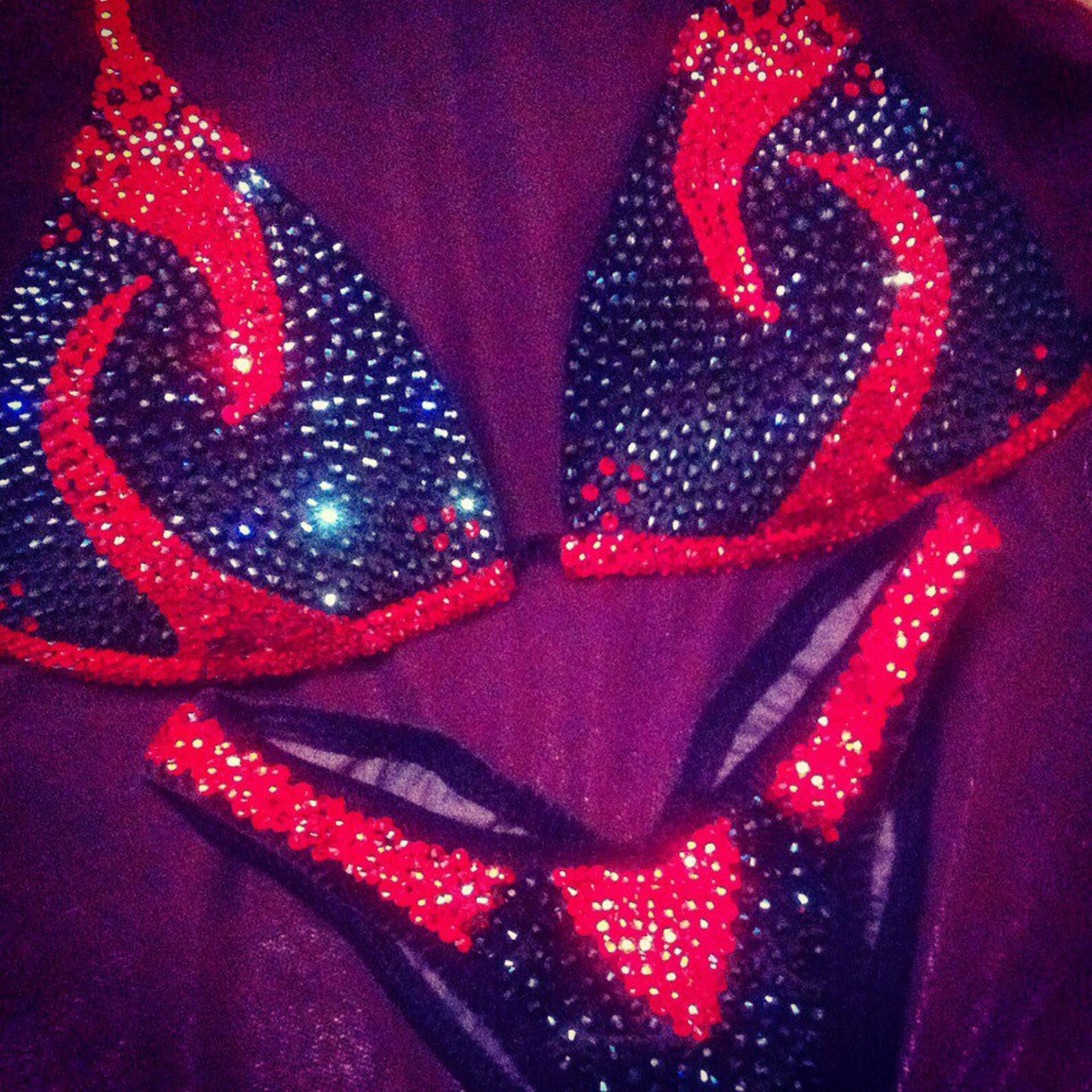 Bikini fitness competition IFBB bikini Npc fitnessbikini Etsy