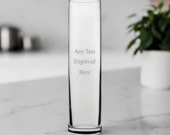 Personalised Engraved Tall Cocktail Glass 13oz (37cl) Ideal For Birthday Wedding Anniversary Retirement Christmas Gift
