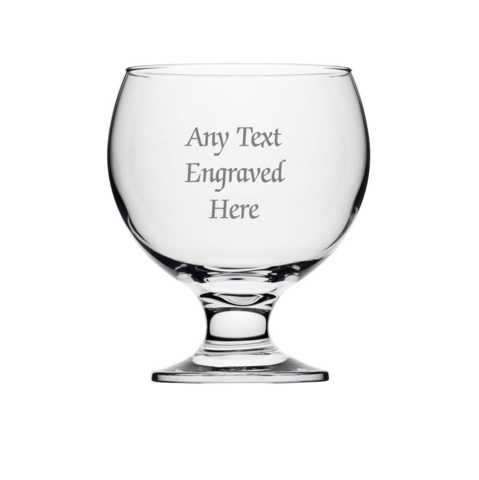 Personalised Cubata Master Gin Goblet Short Stubby Stem 21oz Etsy