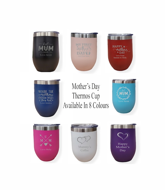 Engraved Mother's Day Thermo Travel Mug