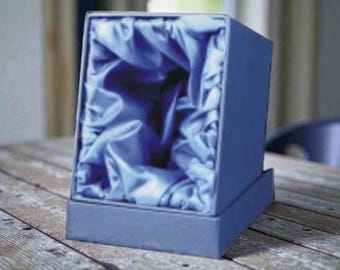 Blue Tankard Empty Silk Lined Gift Box Presentation Box Ideal For Pint Tankard