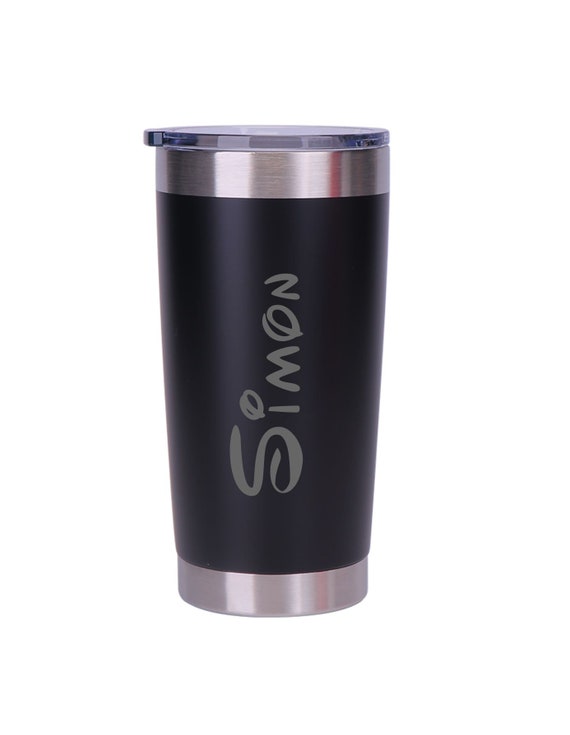 Personalised Engraved Teacher Gift 12oz Thermos Insulated Travel Cup Hot  Cold Coffee Tea 8 Colours Available 