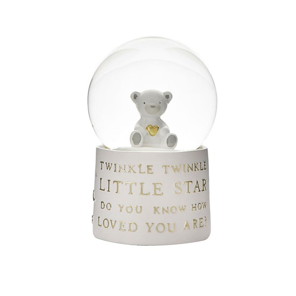 Bambino Resin Water Globe With Music Perfect Gift For Baby