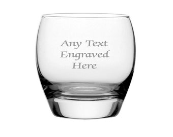 Personalised Imperial Whisky Glass 10.5oz (30cl)