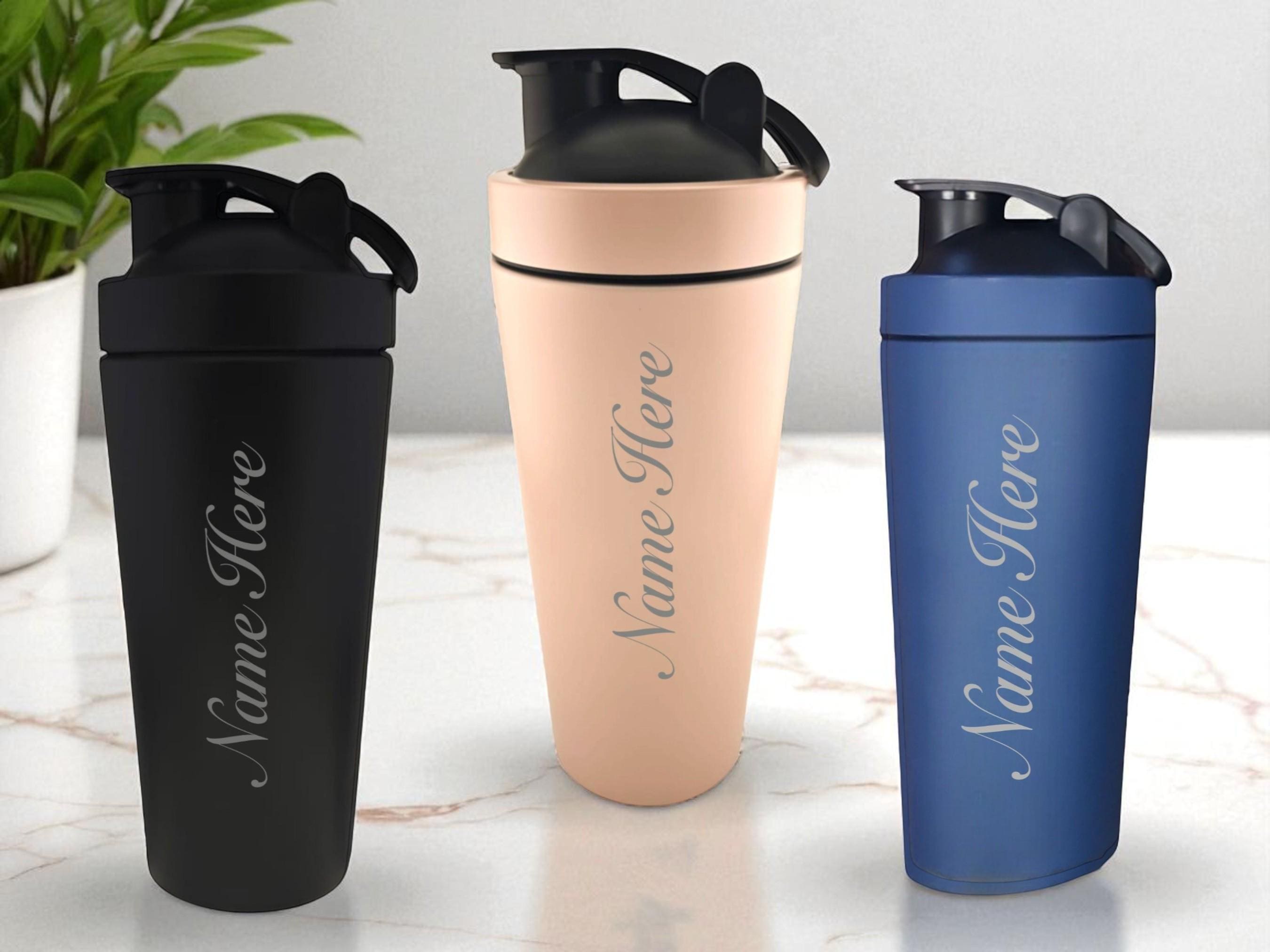 名入れ刻印可能 プロテインシェイカーボトル 739ml 25オンス 3色展開