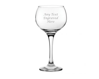 Personalised Large Gin Glass 19.75oz (56cl)