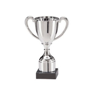 Personalisierter gravierter Huntington Silver Cup Trophy Award Giveaway mit gravierbarer Platte 150 mm Bild 1