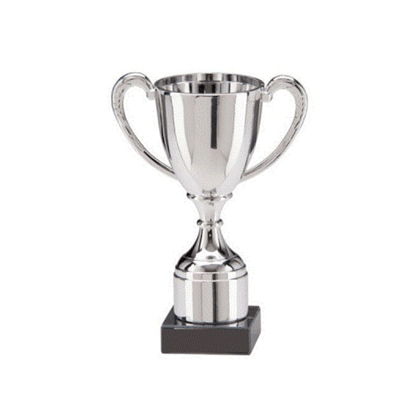 Personalised Engraved Huntington Silver Cup Trophy Trophie Award Giveaway With Engravable Plate 150mm
