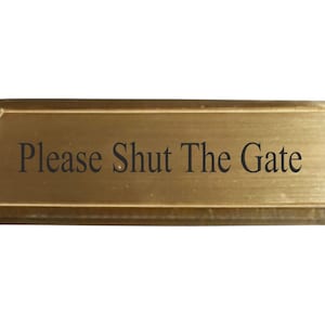 Plaques de porte personnalisées gravées en laiton massif de qualité supérieure Différentes formes disponibles Plaque de porte Plaque signalétique Plaque commémorative Plaque de banc