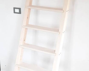 Solid wood ladderMAX solidity for mezzanine bunk bed attic attic