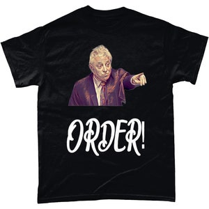 ¡Orden John Bercow! Divertido Reino Unido Política Diseño Brexit Unisex Camiseta