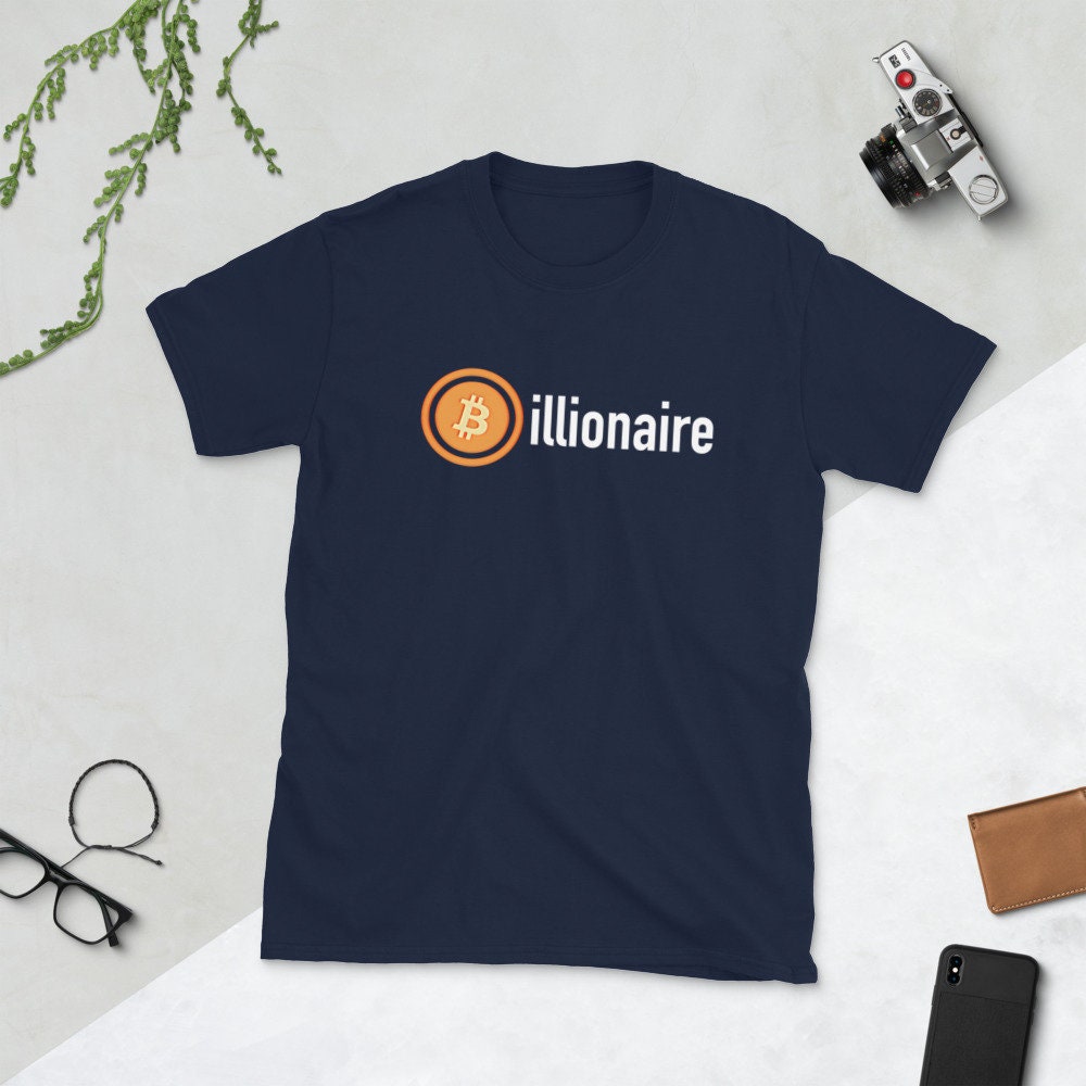 Bitcoin Billionaire - Funny Short-Sleeve Unisex T-Shirt