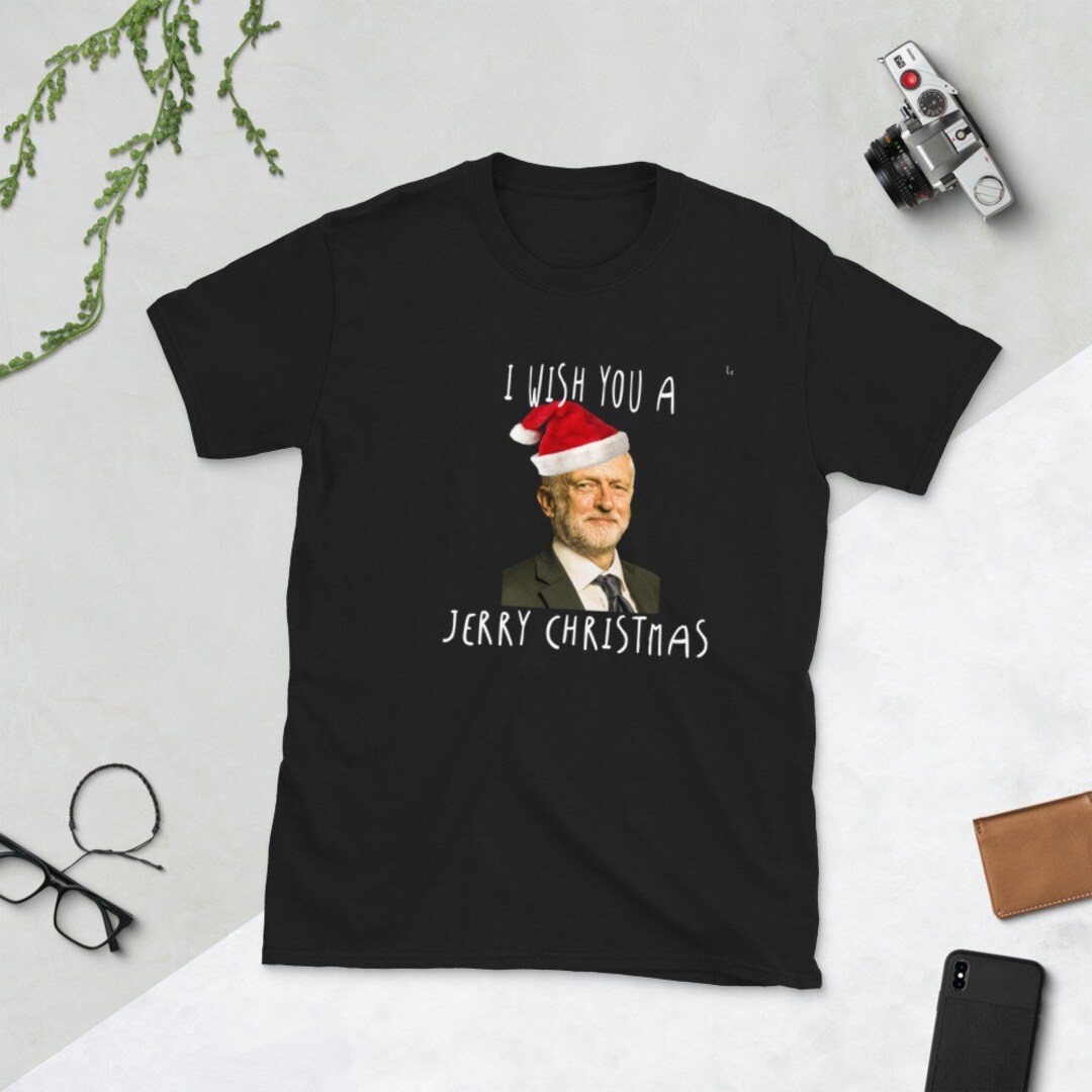 I Wish You a Jerry Christmas Funny Jeremy Corbyn Unisex T-shirt