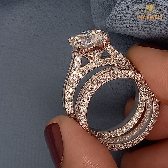 Eternity Jeulia Jewelry Wedding Sets Jeulia Womens Wide Eternity