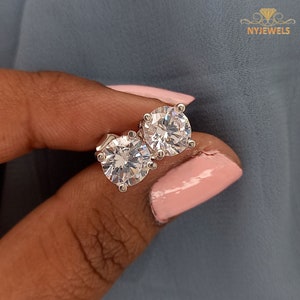 Orecchini Pendenti Con Moissanite Online - Loose Moissanite - Foto 4