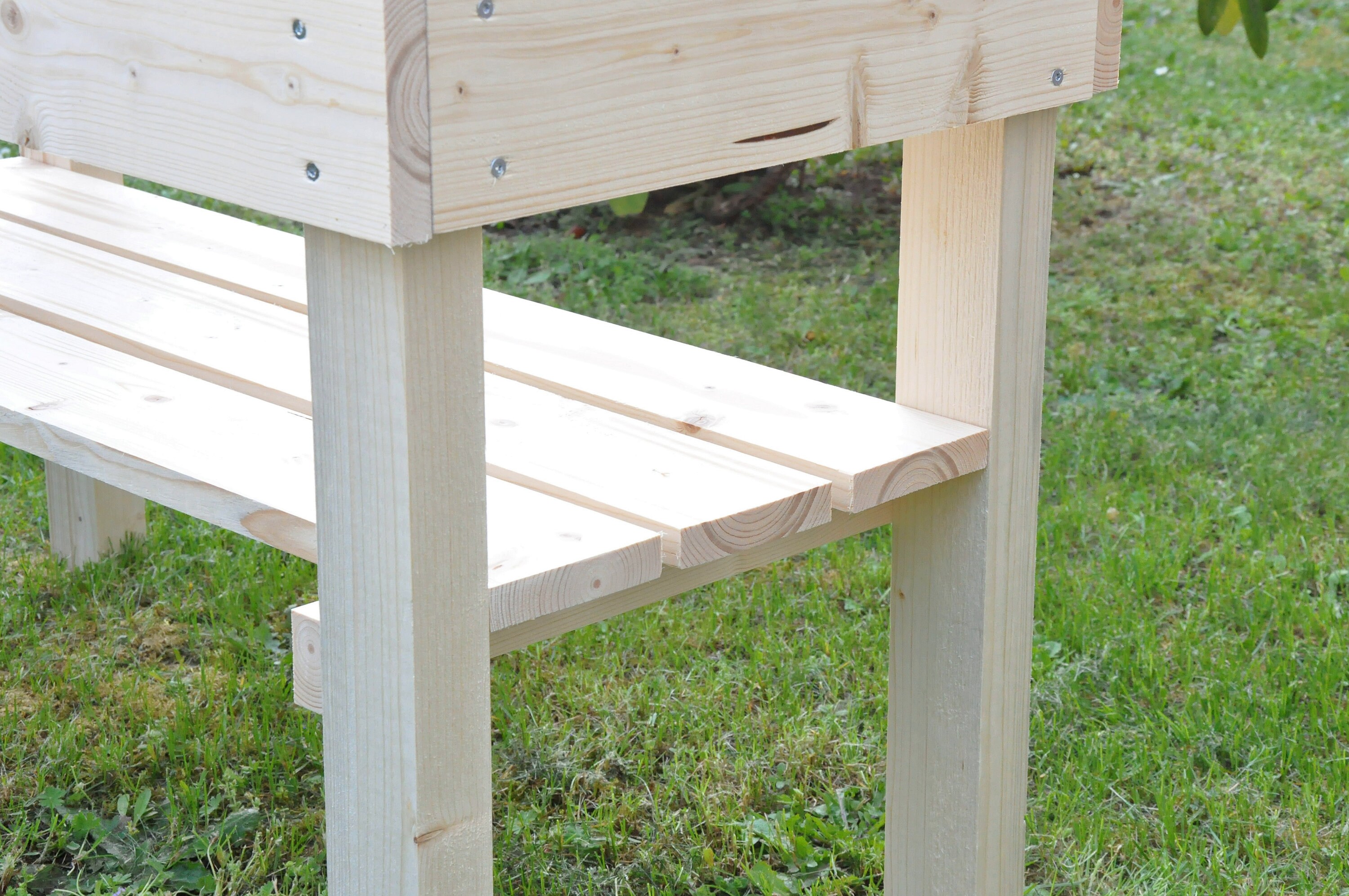 Raised Bed on Stilts With Storage Kit DIY Raised Bed Etsy UK