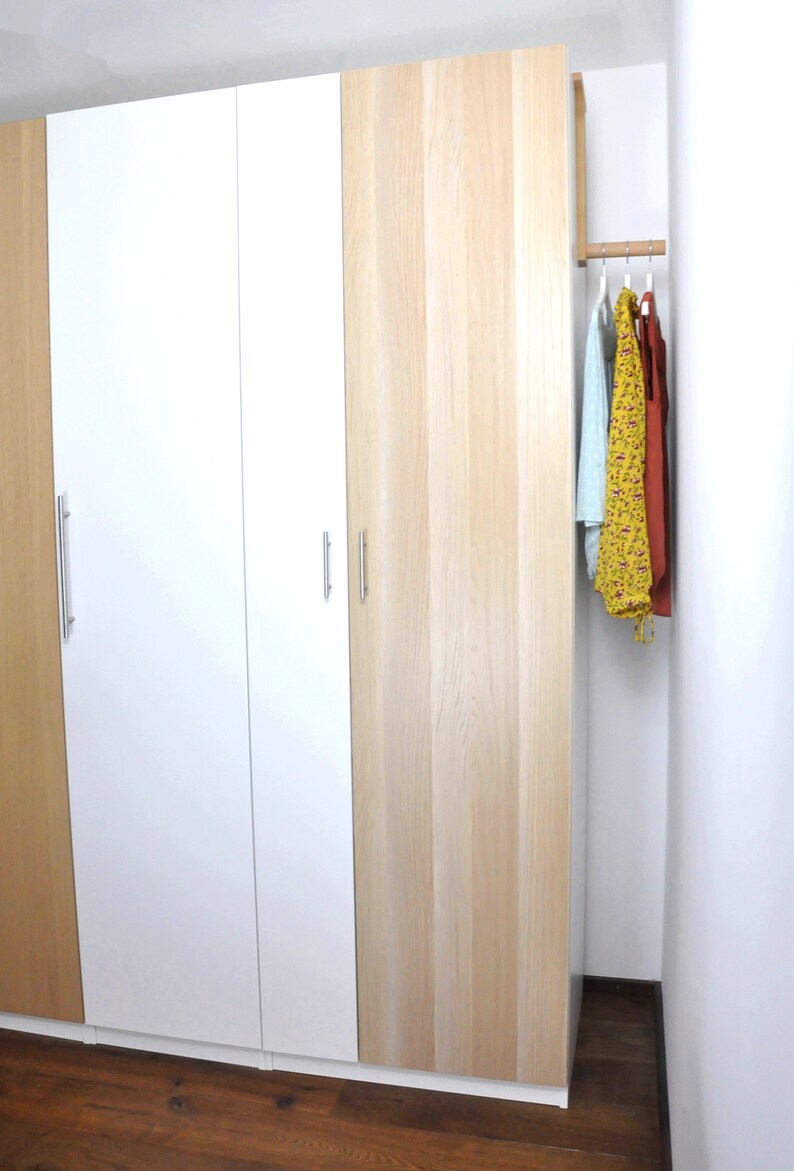 Kleiderstange für Schranknische individualisierbar | Etsy