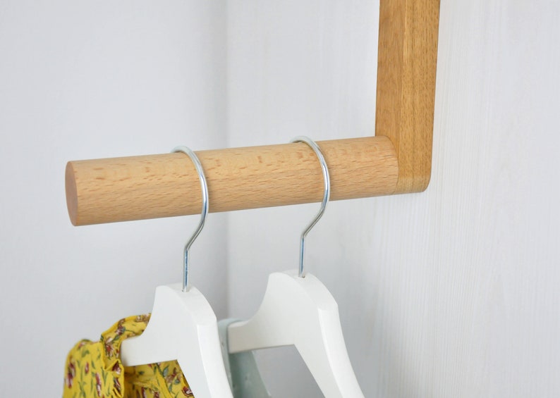 Kleiderstange für Schranknische individualisierbar Garderobe Bild 3