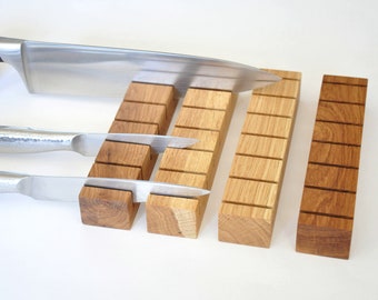 Portacoltelli per cassetto | Conserva i coltelli per risparmiare spazio