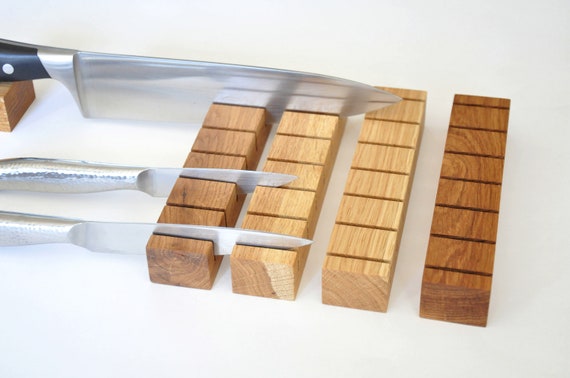 Como hacer un soporte de cuchillos para cocina decorativo y original - DIY  
