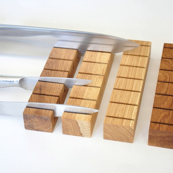 Messerhalter für Schublade | Messer platzsparend verstauen