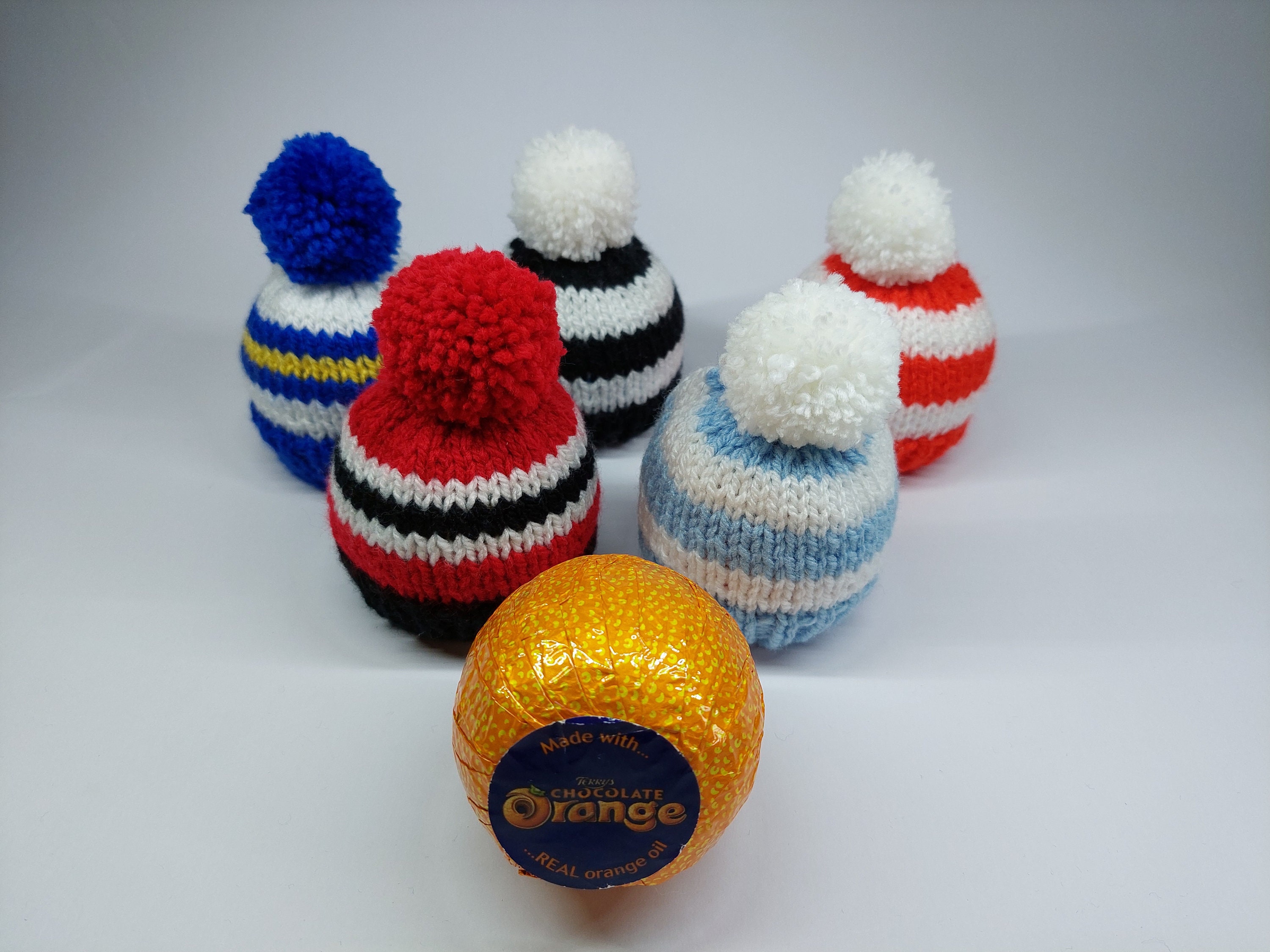 Football Hat Chocolate Orange Cover I Your Team Hand