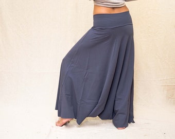 natural cotton harem pants extreme low crotch skirt pants comfortable and cozy cotton fabric pants made for dance and movement