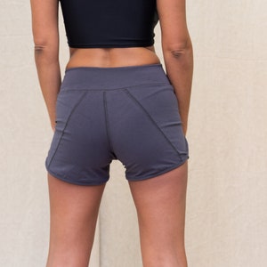 Women yoga shorts made of high quality cotton comfortable activewear for dancers yogis and all free spirits image 5