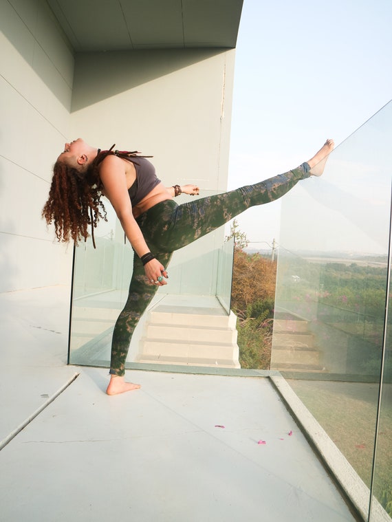Cotton tie dye clearance leggings