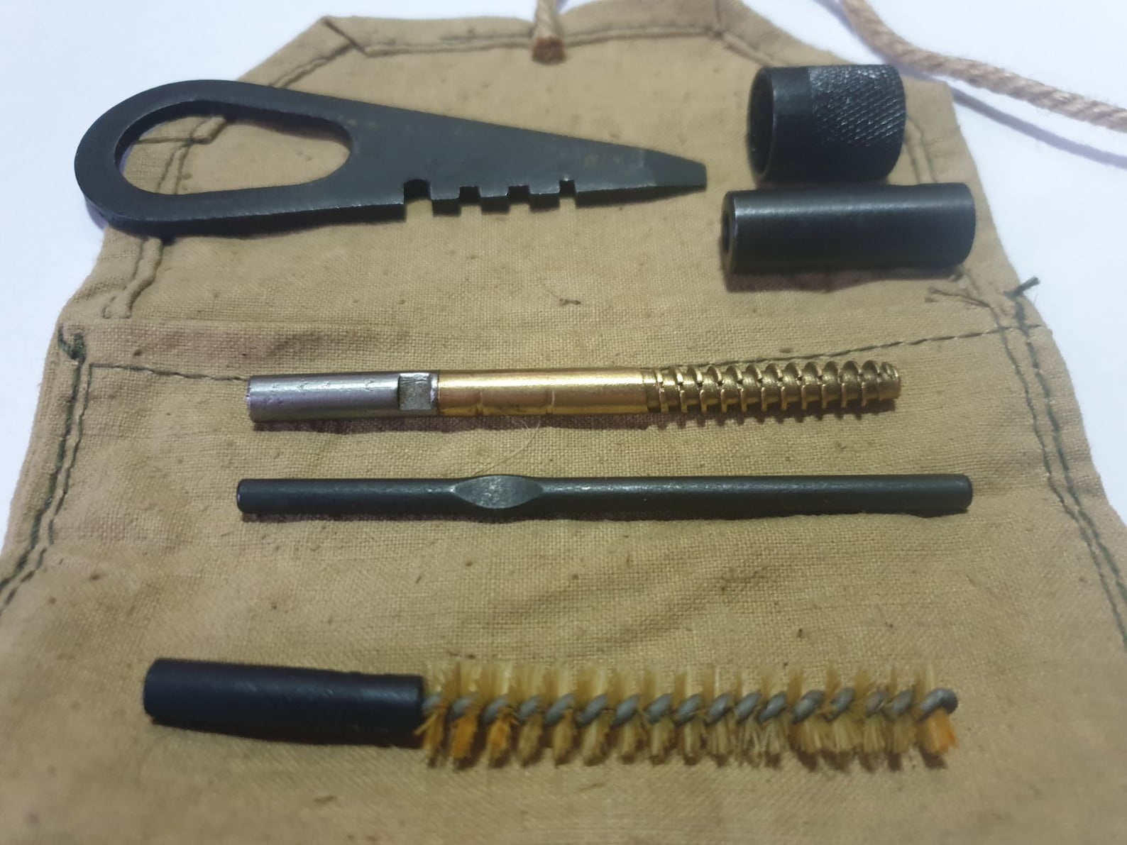 Original USSR Mosin Nagant rifle CLEANING KIT Canvas Pouch Etsy