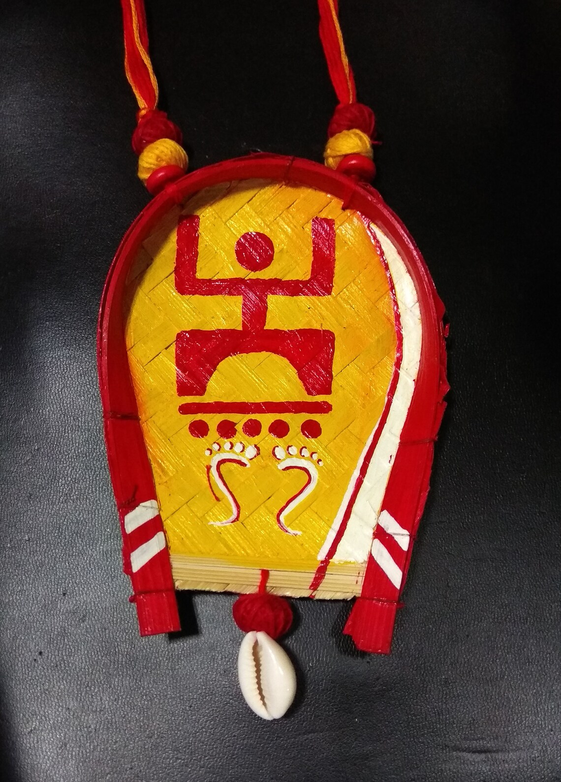 Handpainted Kulo Necklace Etsy