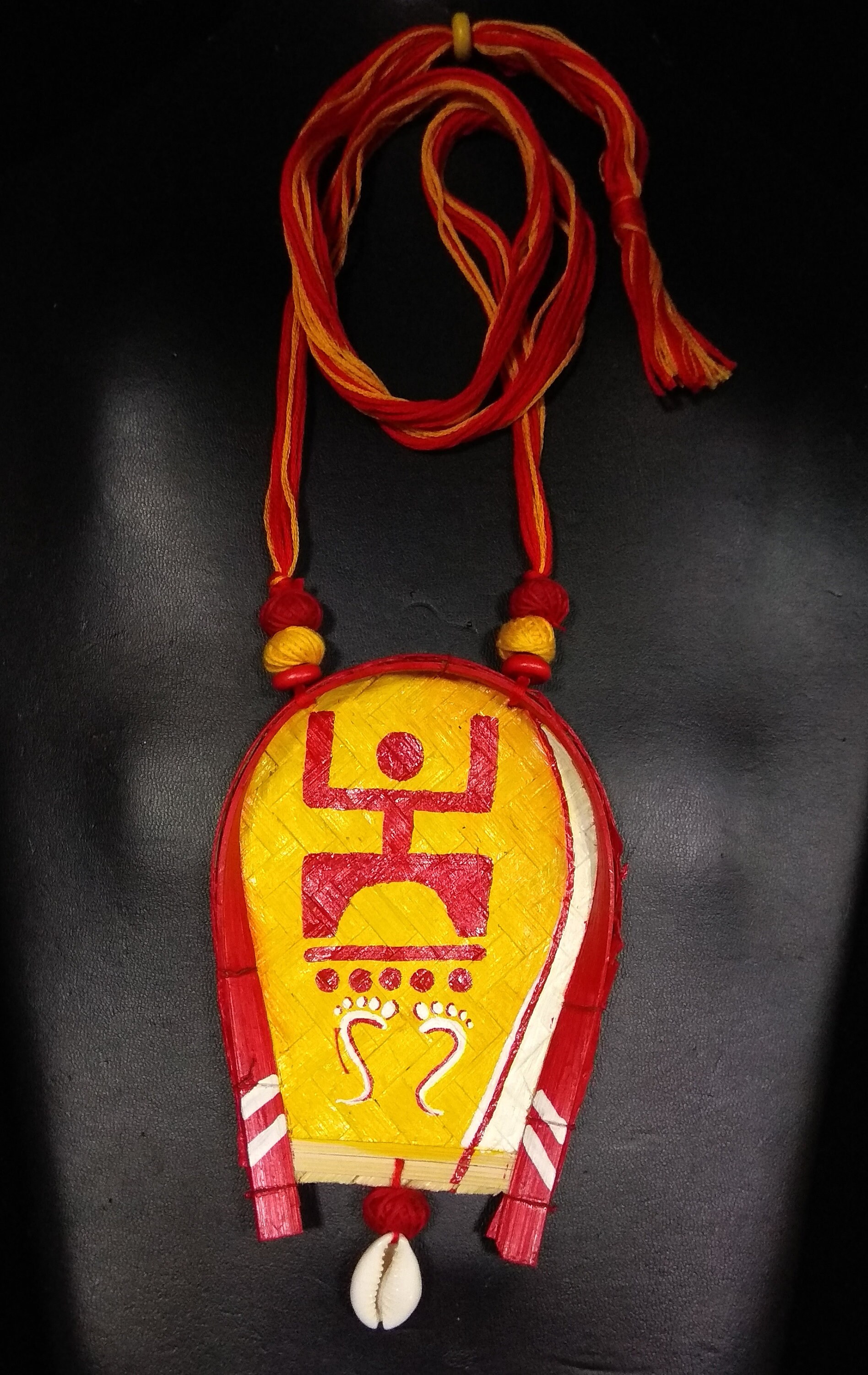 Handpainted Kulo Necklace Etsy