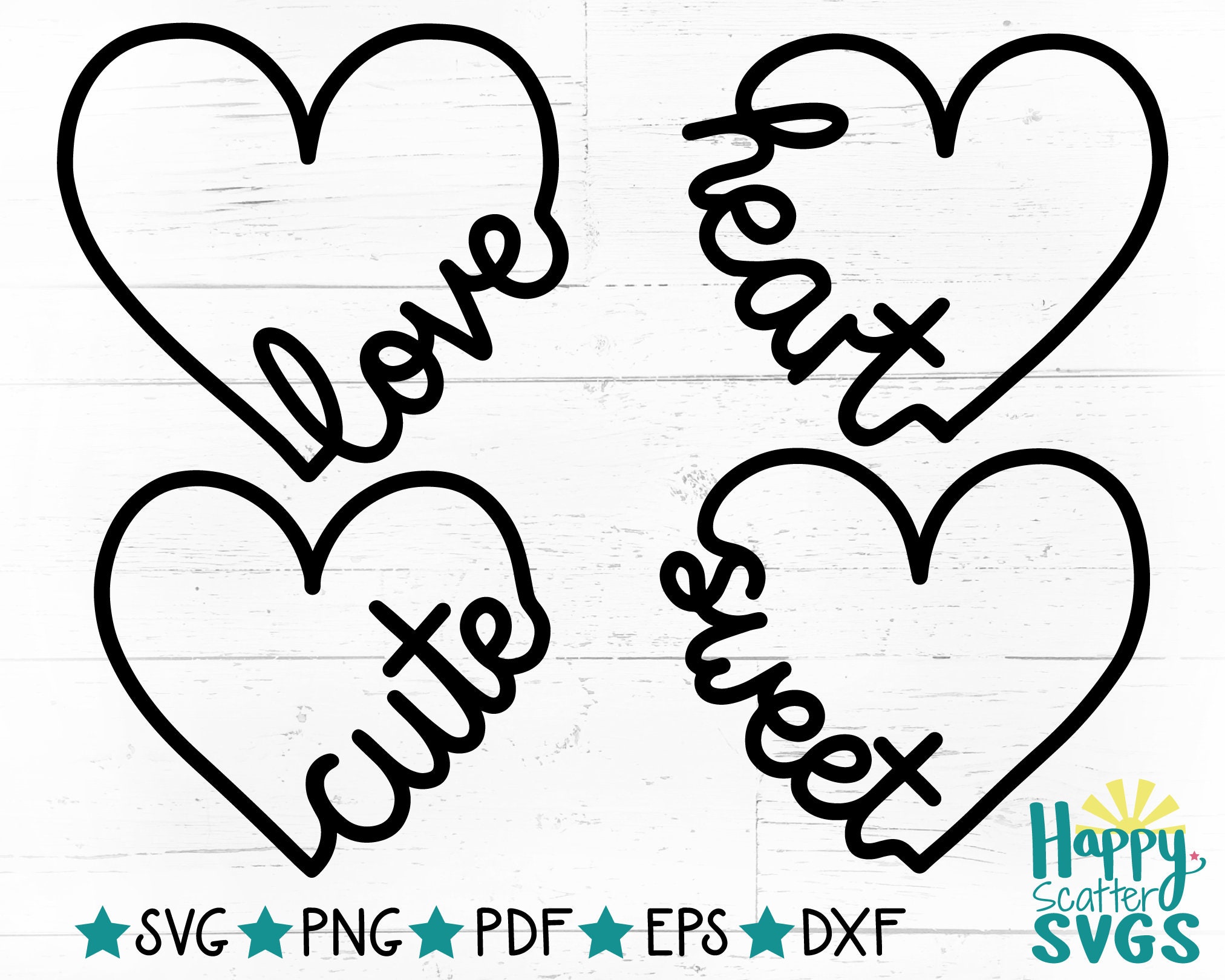 Pack Of Love Stickers With Hearts. Hand Drawn Hearts, Words, Mug, Bottle,  Box In Doodle Style. Love Concept. Template For Stickers, Greeting  Scrapbooking, Congratulations, Invitations, Planners. Royalty Free SVG,  Cliparts, Vectors, and
