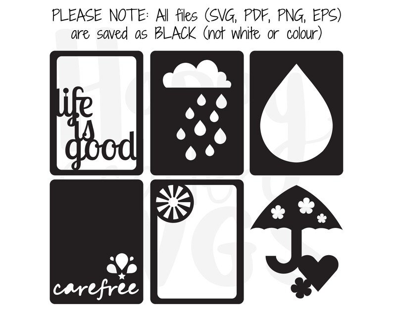 Download Rain Themed Svgs Life Is Good Umbrella Cut File Cardmaking 6 Shapes Included Raindrop Card Die Cut Cards Cloud Svg Scrapbooking Svg Clip Art Art Collectibles Delage Com Br