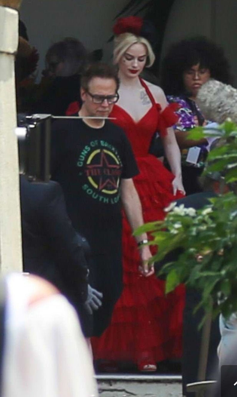 Harley Quinn Suicide Squad 2 red dress tulle costume