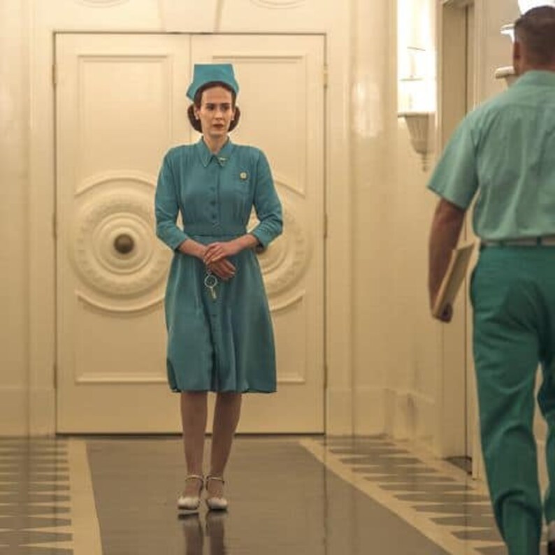 Made to order Mildred Ratched nurse 40's dress halloween Etsy