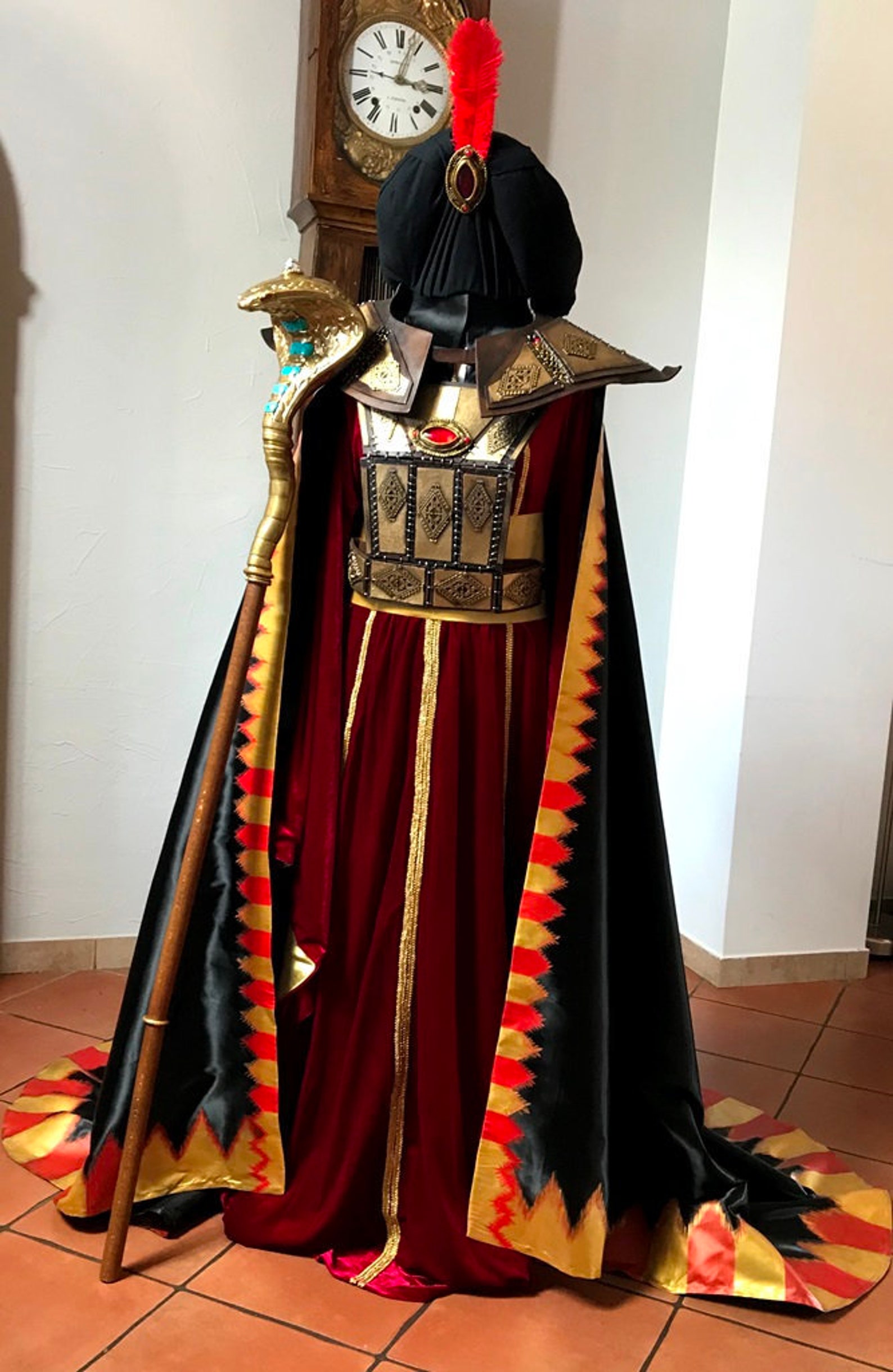 High Quality Handmade Jafar costume Aladdin Movie 2019 Staff Etsy