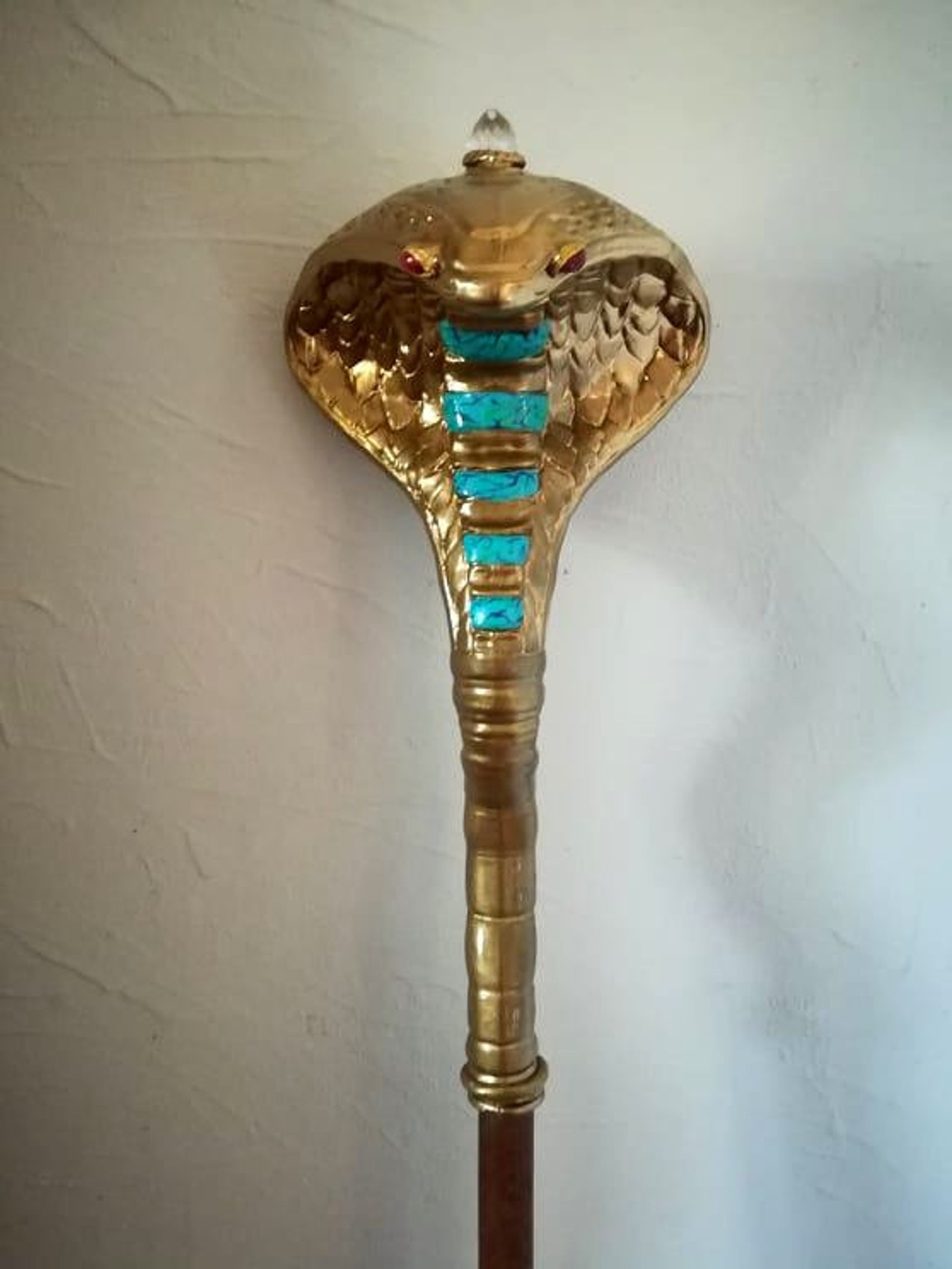 High Quality Handmade Jafar costume Aladdin Movie 2019 Staff Etsy