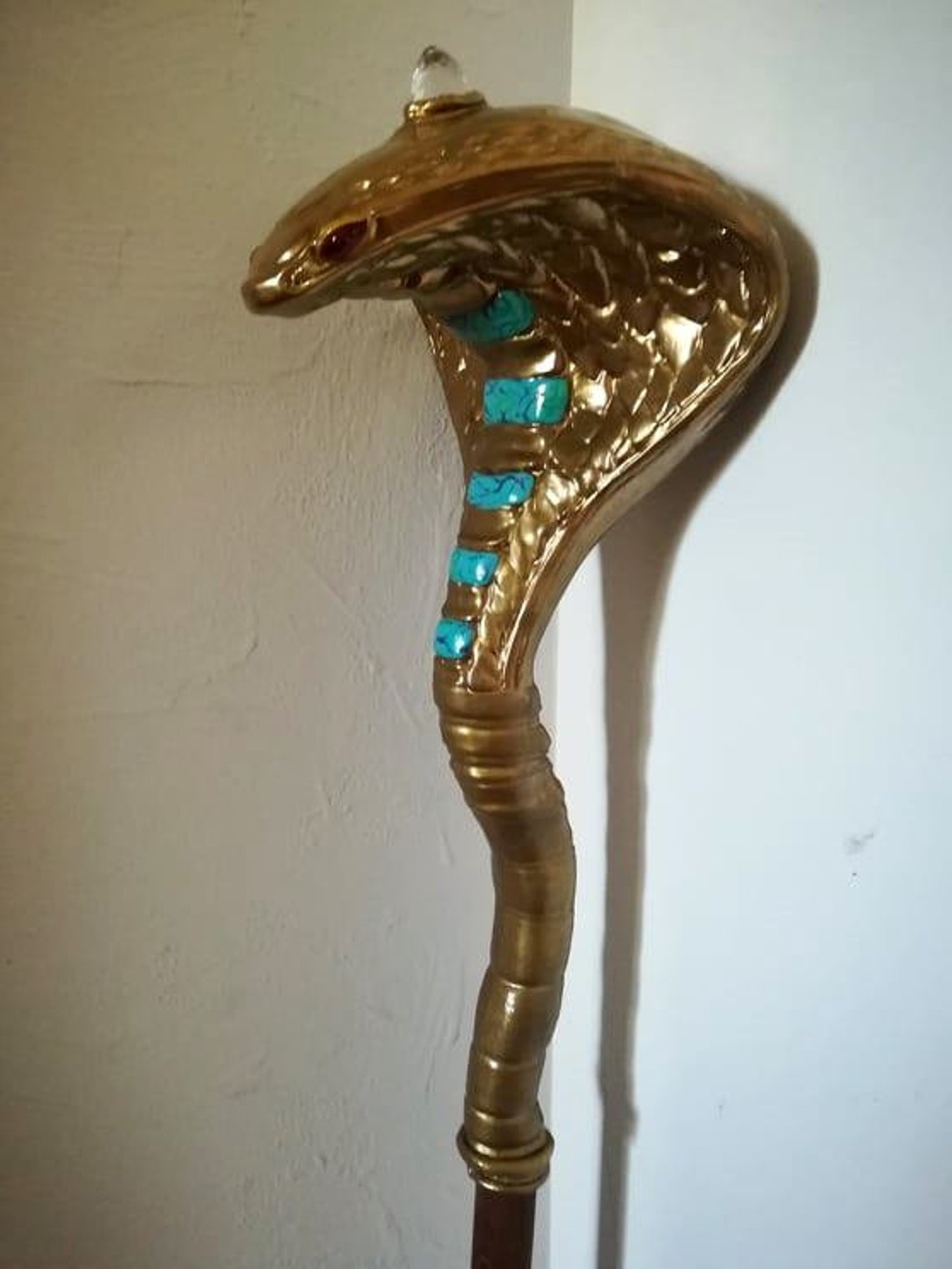 High Quality Handmade Jafar costume Aladdin Movie 2019 Staff Etsy