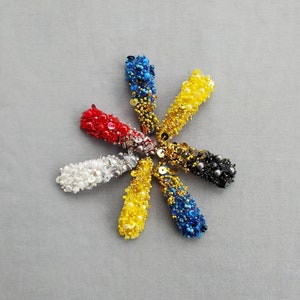 Decoration on the head.A hair clip. bridal party gifts.bridesmaid hair.